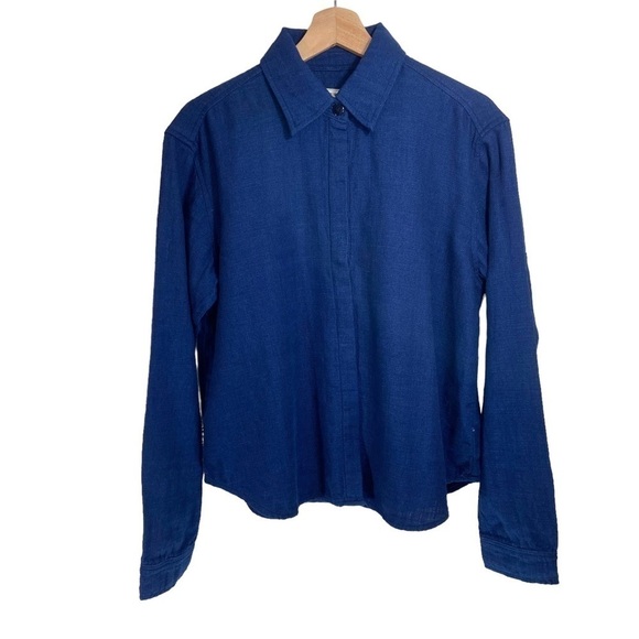 Sandrine Rose x Free People Textured Cotton Button Up NWT - Picture 1 of 9
